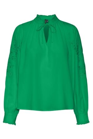 Vero Moda Dames blouse lm kort Vero Moda 10300616 bright green