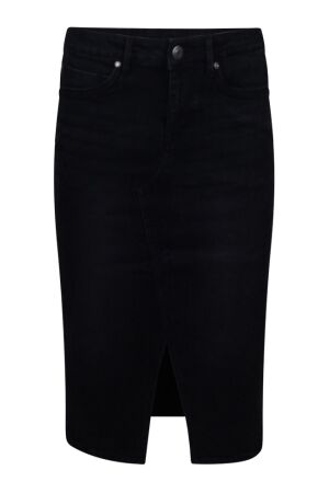 City Life Dames rok amg City Life RL40007 W90420 als Rajba, 2e staal black denim