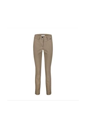 Red Button Dames broek strak Red Button SRB4388 light taupe