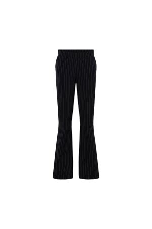 &co Dames broek wijd &co PA327 A-Black 45050