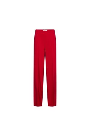 &co Dames broek wijd &co PA321-1 L-red 46080