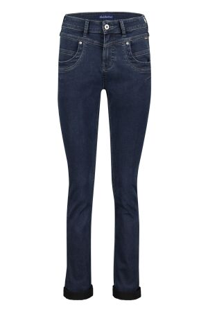 Red Button Dames broek strak denim Red Button SRB4285 dark blue