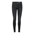 Vero Moda  Dames broek strak denim Direct leverbaar uit de webshop van www.lots-of-fashion.nl/