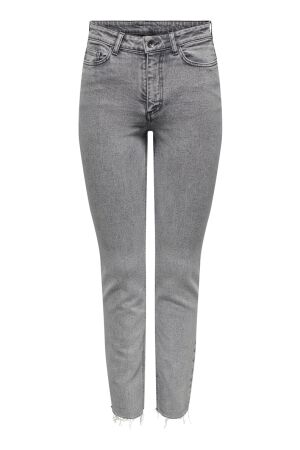 Jacqueline de Yong Dames broek strak denim Jacqueline de Yong 15336873 light grey denim