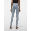 Vero Moda  Dames broek strak denim Direct leverbaar uit de webshop van www.lots-of-fashion.nl/