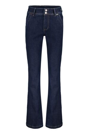 Red Button Dames broek wijd denim Red Button SRB4281 dark blue