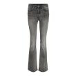 Vero Moda  Dames broek wijd denim Direct leverbaar uit de webshop van www.lots-of-fashion.nl/