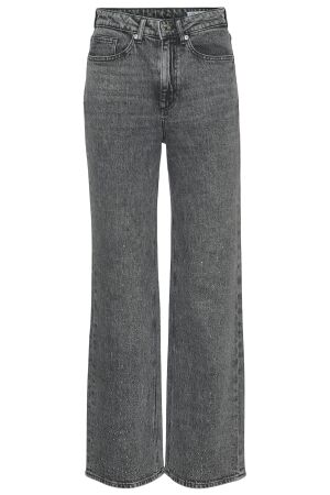 Vero Moda Dames broek wijd denim Vero Moda 10321888 light grey denim