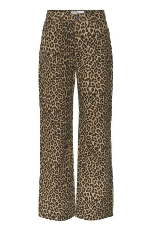 Vero Moda Dames broek wijd denim Vero Moda 10330128 silver mink