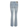 Vero Moda  Dames broek wijd denim Direct leverbaar uit de webshop van www.lots-of-fashion.nl/