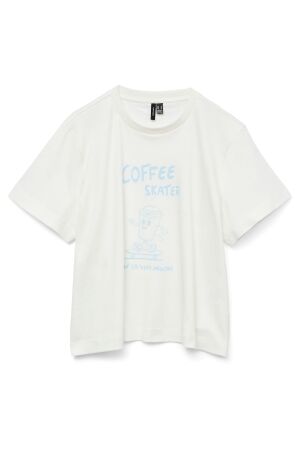 Vero Moda 10325317 snow wh/coffee skater