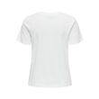 Jacqueline de Yong  Dames shirt km ronde hals kort Direct leverbaar uit de webshop van www.lots-of-fashion.nl/