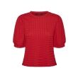 Vero Moda  Dames shirt 3/4 mw ronde hals kort Direct leverbaar uit de webshop van www.lots-of-fashion.nl/