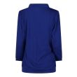 So Soire polyester/viscose Dames shirt lm polo lang Direct leverbaar uit de webshop van www.lots-of-fashion.nl/