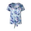 City Life polyester Dames blouse km kort Direct leverbaar uit de webshop van www.lots-of-fashion.nl/