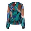 So Soire polyester Dames blouse lm kort Direct leverbaar uit de webshop van www.lots-of-fashion.nl/