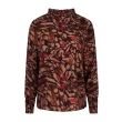 City Life polyester/elasthan Dames blouse lm kort Direct leverbaar uit de webshop van www.lots-of-fashion.nl/