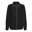 Vero Moda  Dames blouse lm kort Direct leverbaar uit de webshop van www.lots-of-fashion.nl/