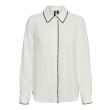 Vero Moda  Dames blouse lm kort Direct leverbaar uit de webshop van www.lots-of-fashion.nl/