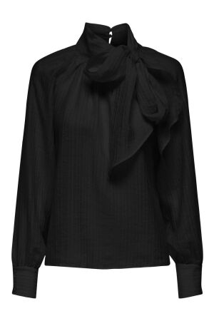 Jacqueline de Yong Dames blouse lm kort Jacqueline de Yong 15339312 BLACK