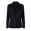 So Soire viscose/nylon/elasthan Dames blazer lang Direct leverbaar uit de webshop van www.lots-of-fashion.nl/