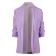 City Life polyester/elasthan Dames blazer lang Direct leverbaar uit de webshop van www.lots-of-fashion.nl/