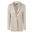 lizzi lou Viscose/polyamide/elasthan Dames blazer lang Direct leverbaar uit de webshop van www.lots-of-fashion.nl/