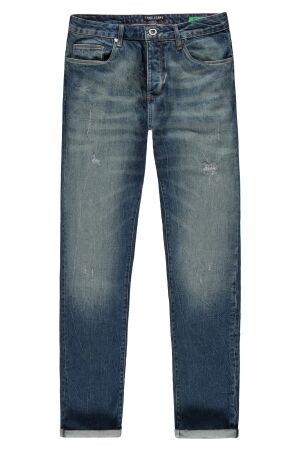 Cars jeans Heren broek denim strak Cars jeans 7582851 flash wash