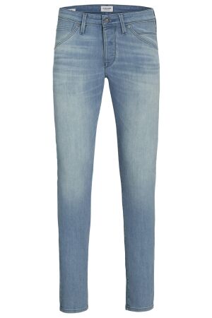 jack&jones Heren broek denim strak jack&jones 12269569 jjiglenn jjfox am 496 noos