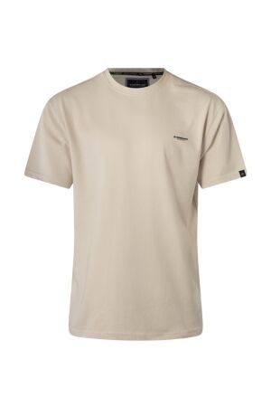 Stonecast Heren shirt km ronde hals Stonecast Salvador men Z90532 as Sim beige