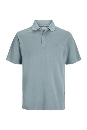 jack&jones Heren shirt polo km jack&jones 12257315 flint stone