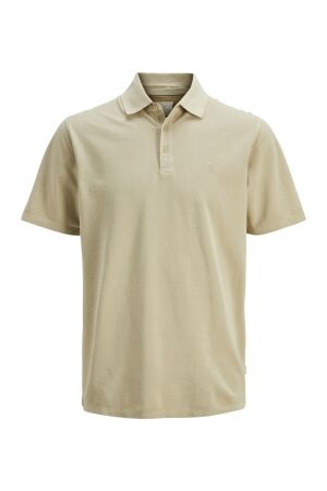 jack&jones Heren shirt polo km jack&jones 12257315 white pepper