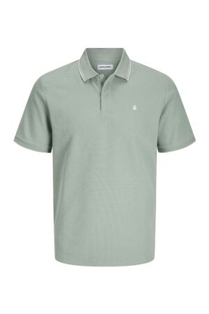 jack&jones Heren shirt polo km jack&jones 12268130 iceberg green