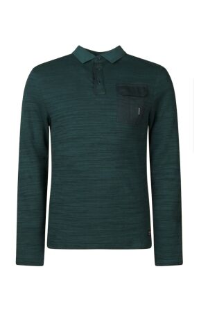 Stonecast Heren shirt polo lm Stonecast Reon men W90451 19-4914 deep teal