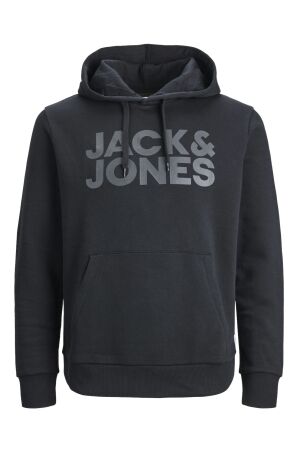 jack&jones Heren trui lm capuchon jack&jones 12152840 Black