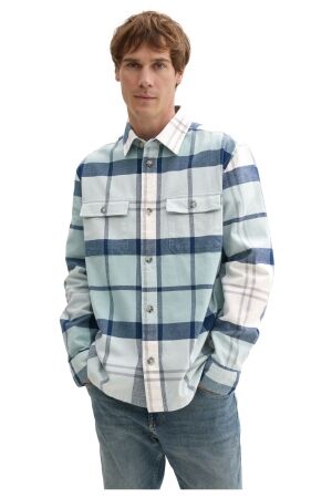 Tom Tailor 1042649 36019 blue white big check