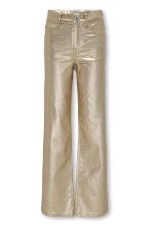 kids only Meisjes broek wijd kids only 15333071 gold colour