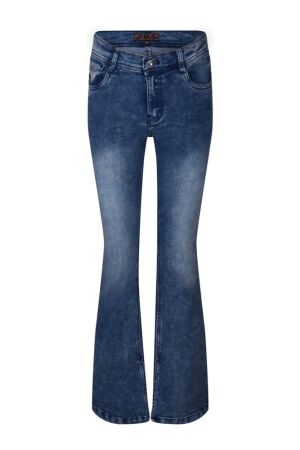 D Zine Meisjes broek strak denim D Zine Maddie W90223 as nj23 medium blue