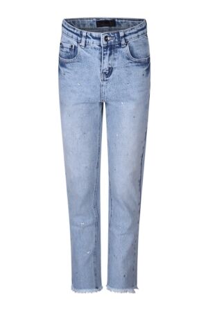 D Zine Meisjes broek strak denim D Zine Rowie W90105 as Ramira bleached denim