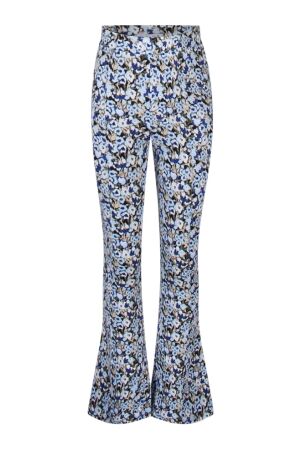 D Zine Meisjes broek pantalon strak D Zine Savva Z90221 as Sandra kobalt