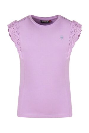 Persival Meisjes shirt km ronde hals kort Persival 3010603 Z90059 07.LILAC.S25