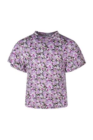 D Zine Meisjes shirt km ronde hals kort D Zine Savyn Z90222 lilac