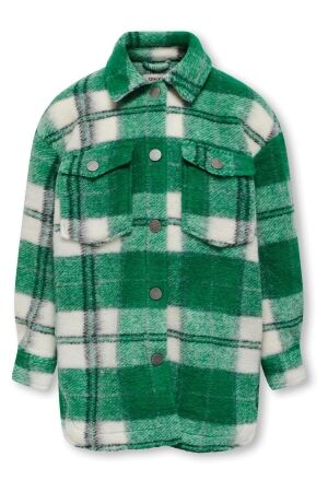 kids only 15306402 green bee check cloud dancer