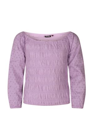 Persival Meisjes blouse lm kort Persival 3010505 Z90094 07.LILAC.S25