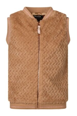 Persival Meisjes bodywarmer Persival Pip W90206 as nj23 camel