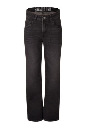 Ravagio Jongens broek strak denim Ravagio Teun W90575 as sample black denim