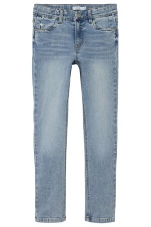 Name It Jongens broek strak denim Name It 13237052 Light Blue Denim