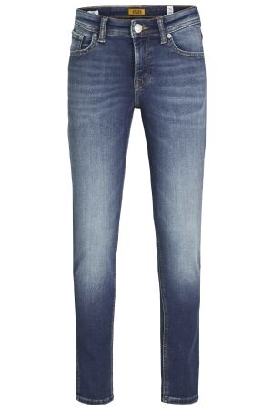 jack & jones junior Jongens broek strak denim jack & jones junior 12259273 Blue Denim.