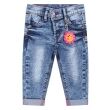 Bakkaboe katoen/polyester/elasthan Babymsj broek denim Direct leverbaar uit de webshop van www.lots-of-fashion.nl/