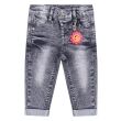 Bakkaboe katoen/polyester/elasthan Babymsj broek denim Direct leverbaar uit de webshop van www.lots-of-fashion.nl/